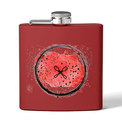 Get Your Drink On! stainless steel flask.