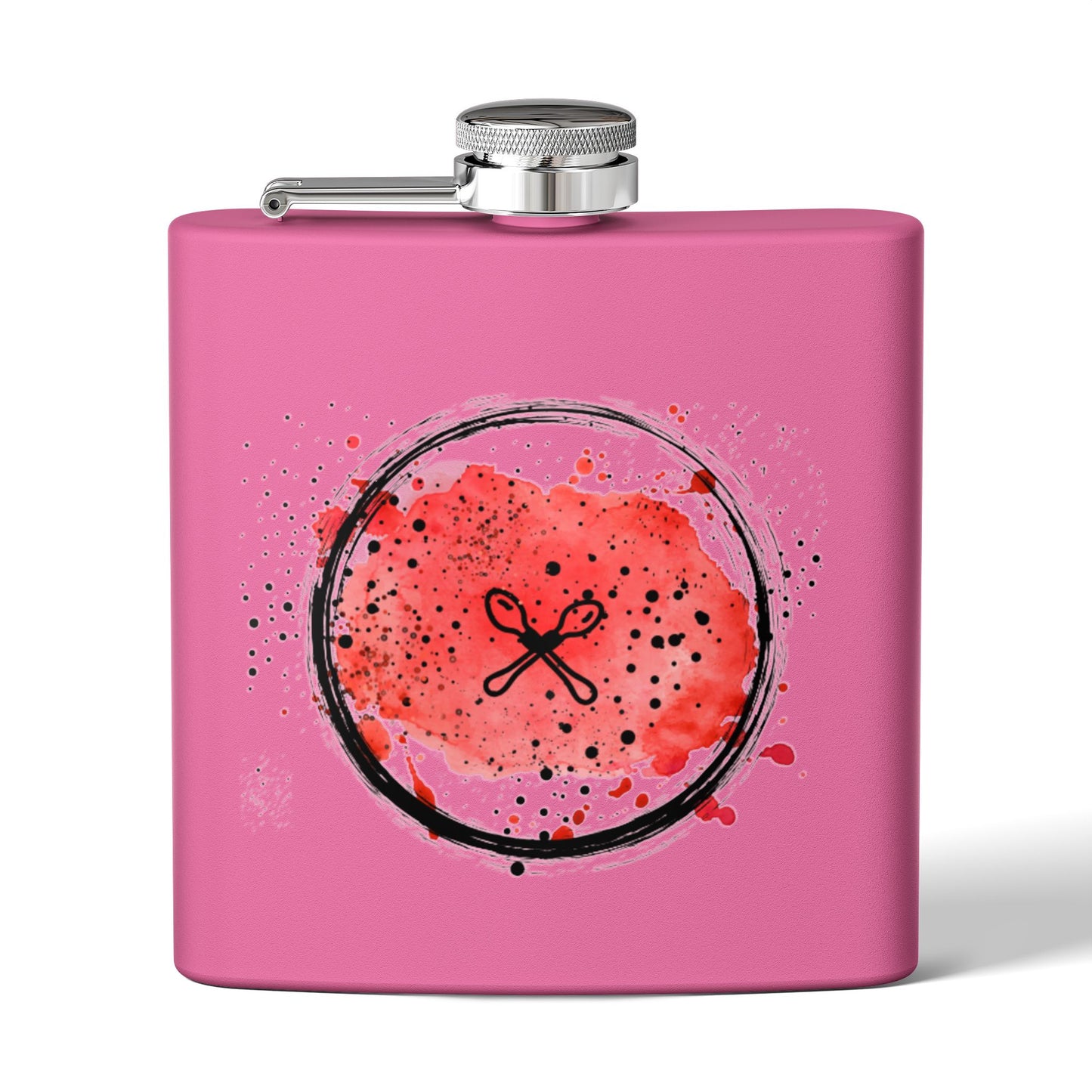 Get Your Drink On! stainless steel flask.