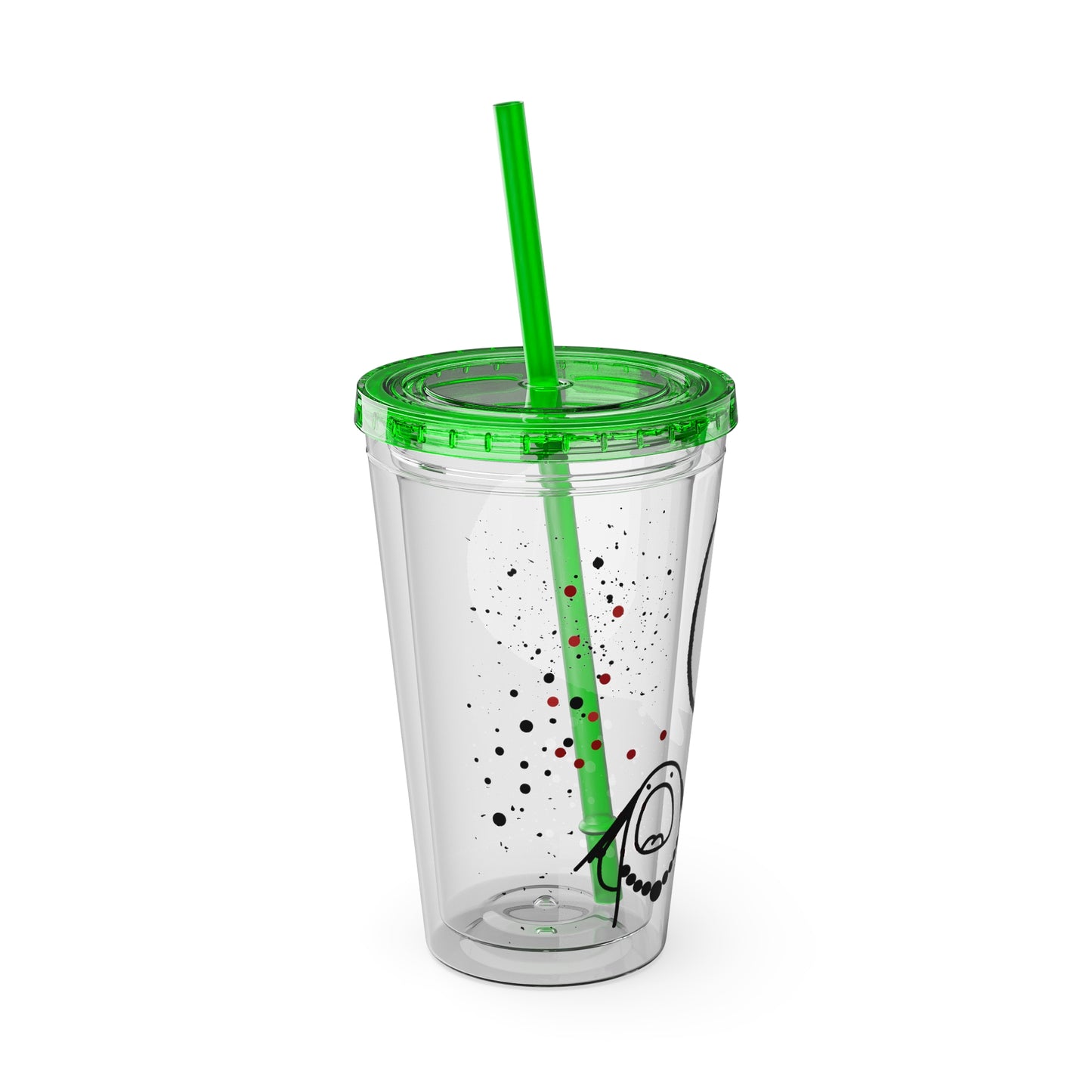 Funny Sunsplash Tumbler | 16oz Travel Cup for Moms | Humor Gift | Straw Included | Perfect for Daily Use or Parties