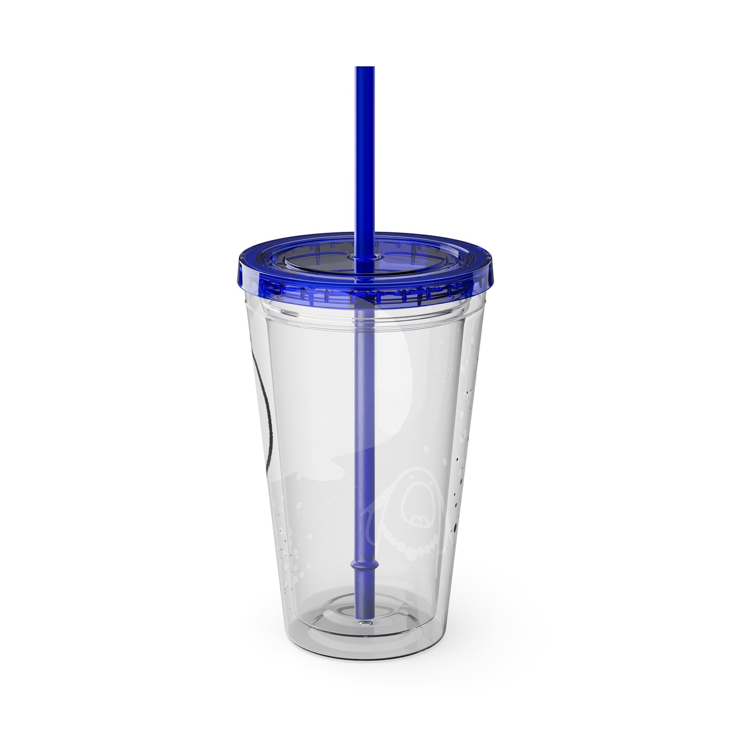 Funny Sunsplash Tumbler | 16oz Travel Cup for Moms | Humor Gift | Straw Included | Perfect for Daily Use or Parties