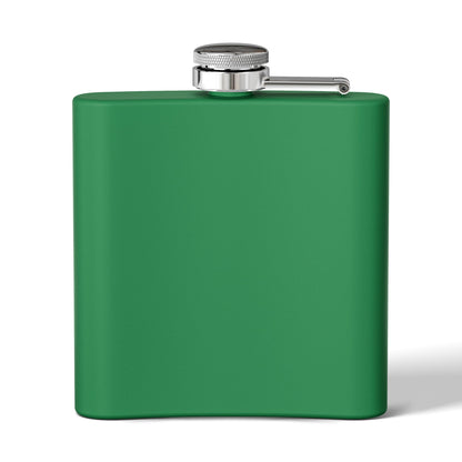 Get Your Drink On! stainless steel flask.